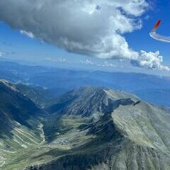 Flugwegposition um 13:30:43: Aufgenommen in der Nähe von St. Nikolai im Sölktal, 8961, Österreich in 2905 Meter
